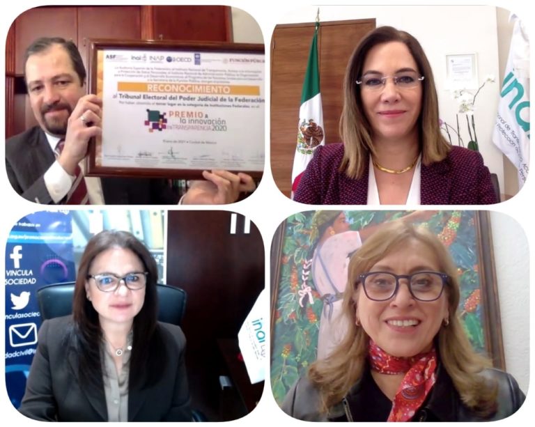 El Juicio en Línea del TEPJF recibió premio a la Innovación en Transparencia 2020