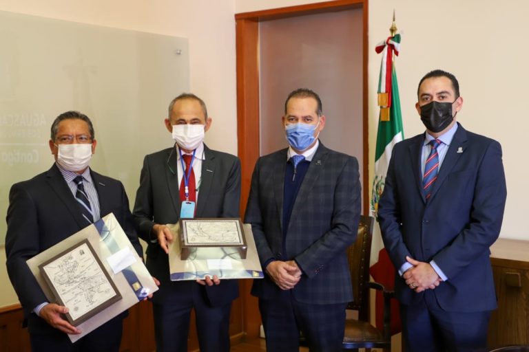 Se reúne gobernador de Aguascalientes con nuevo vicepresidente de Nissan