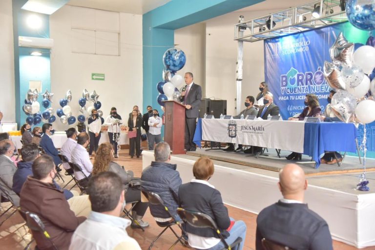 Inicia en Jesús María programa para regularizar licencias comerciales