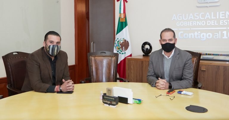 Se reúnen gobernador y delegado de Bienestar para mejorar logística de vacunación