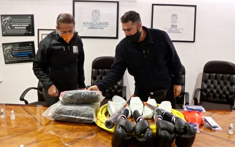 IDEA entrega material deportivo al municipio de Jesús María