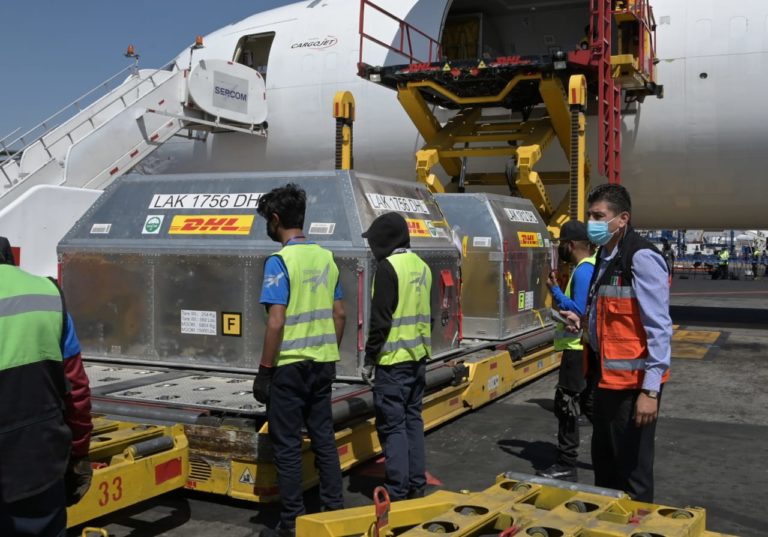 Recibieron nuevo embarque de vacunas de Pfizer