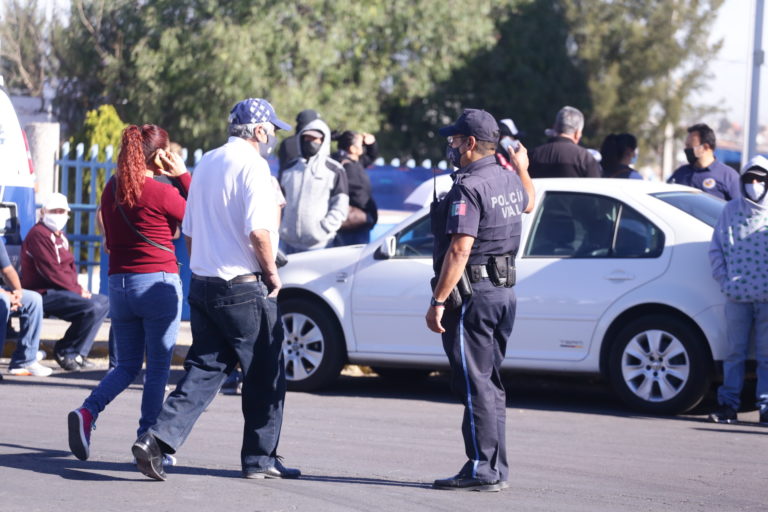 Municipio de Aguascalientes realizó operativo de seguridad en jornada de vacunación contra covid-19