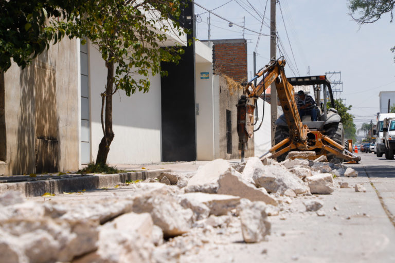 Alcaldesa de Aguascalientes supervisó obras de rehabilitación de la red de agua potable