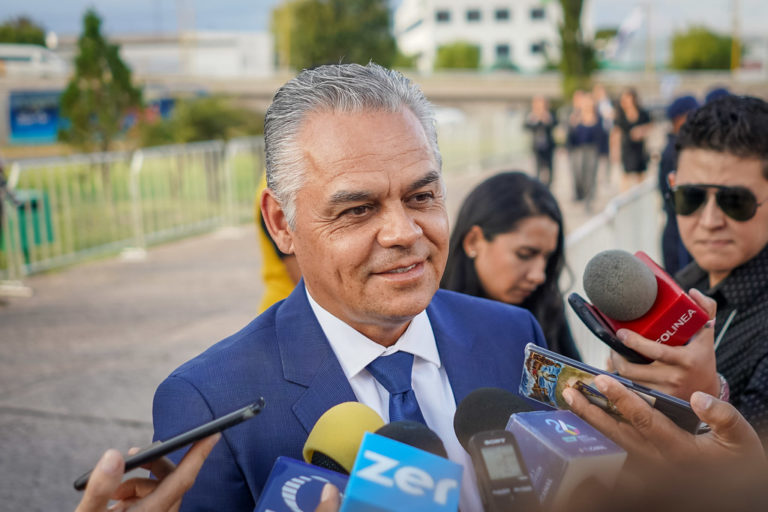 Noel Mata Atilano encabeza la Coalición Va por México integrada por PRI, PAN y PRD