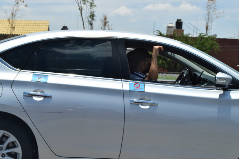 En Aguascalientes, se manifiestan nuevamente choferes de UBER y DiDi