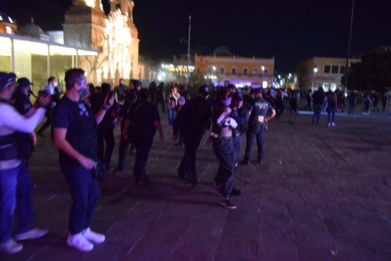 Esto es lo que tiene que decir municipio de Aguascalientes sobre la represión policiaca del #8M a mujeres