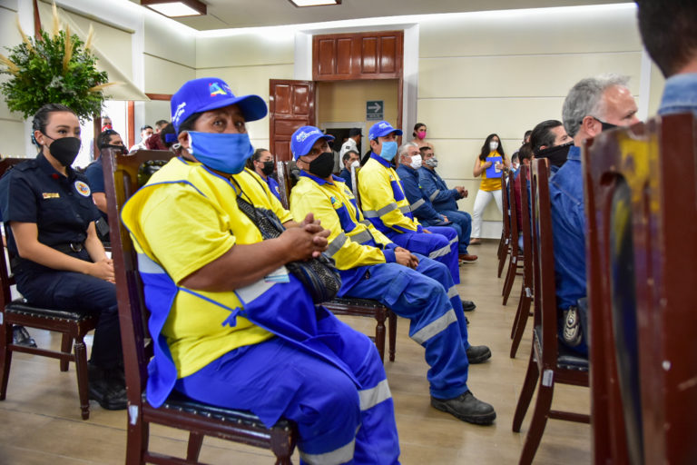 Municipio de Aguascalientes reconoce labor y compromiso de personal operativo