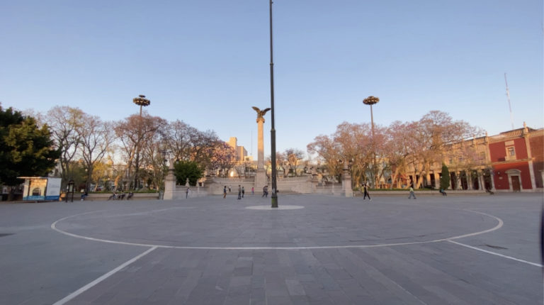 INAH asesora a servicios públicos de Aguascalientes en la rehabilitación de la Exedra