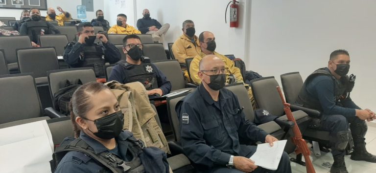 Impartieron curso de Medicina Táctica a elementos de la SSPE