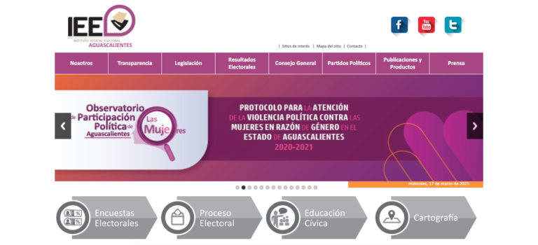 Sitio web del IEE sufrió ataque cibernético