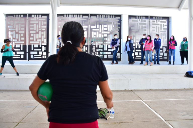 En Aguascalientes, realizan gira de supervisión de obras de espacios recreativos y deportivos