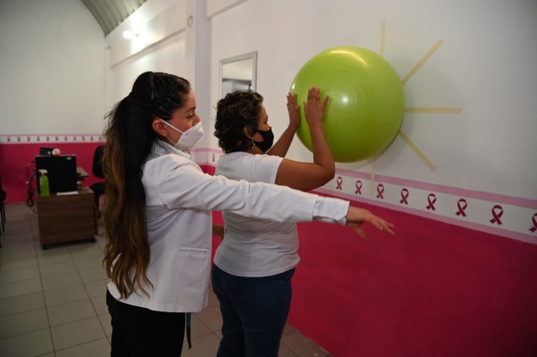 DIF Municipal de Aguascalientes inaugura consultorio de rehabilitación de secuelas de cáncer de mama
