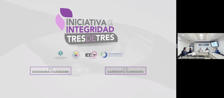 Firma Aguascalientes 3 de 3 para candidaturas