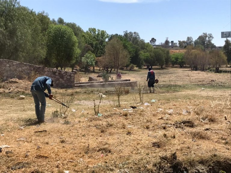SSMAA encabezó jornada de limpieza del Río San Pedro
