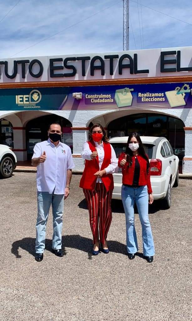 Registra el PRI la planilla del Municipio de Aguascalientes