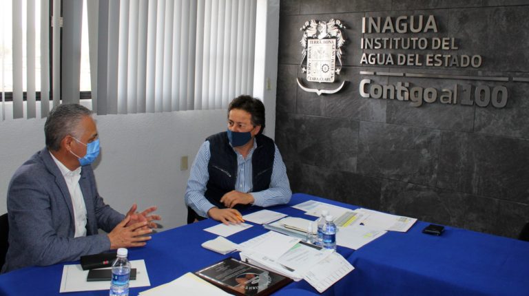 Se reunieron titulares del Inagua y SOP en Aguascalientes