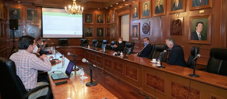 Presentan al gobernador de Aguascalientes proyecto ambiental de inversionistas nacionales