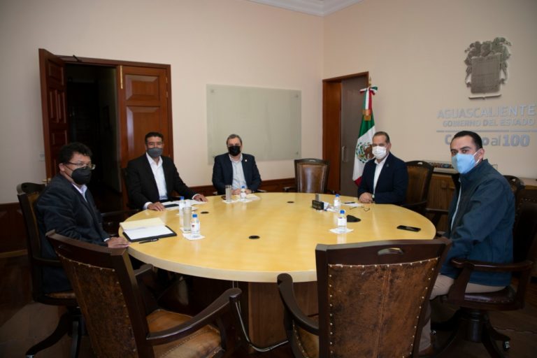 Gobernador de Aguascalientes se reunió con el presidente de Canacintra
