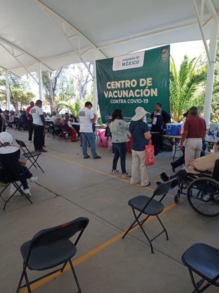 Supervisa Guardia Sanitaria protocolos sanitarios en puestos de vacunación contra covid-19