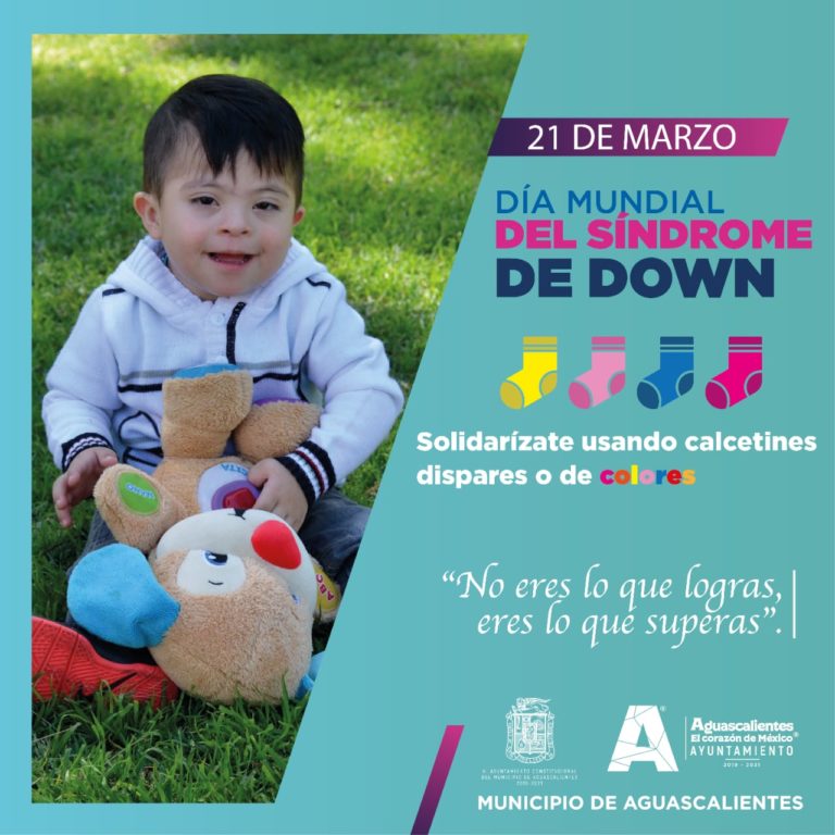 DIF Municipal de Aguascalientes conmemora Día Mundial del Síndrome de Down