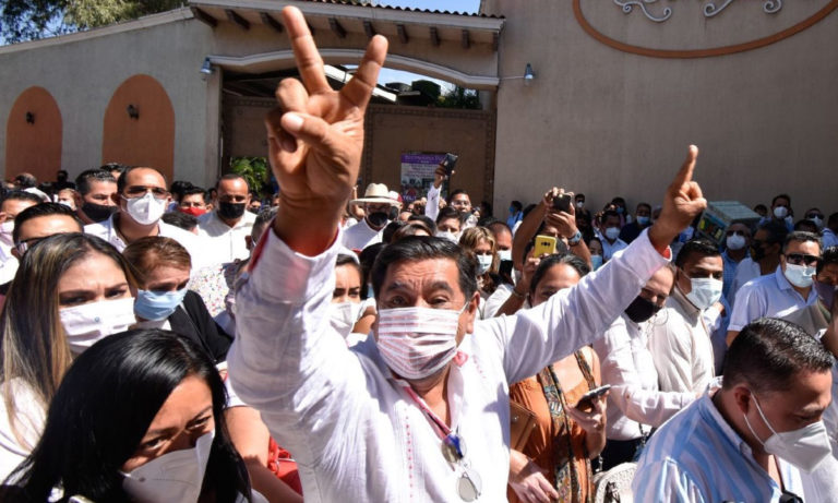 AMLO pagara el costo de Salgado Macedonio. Morena avala candidatura.