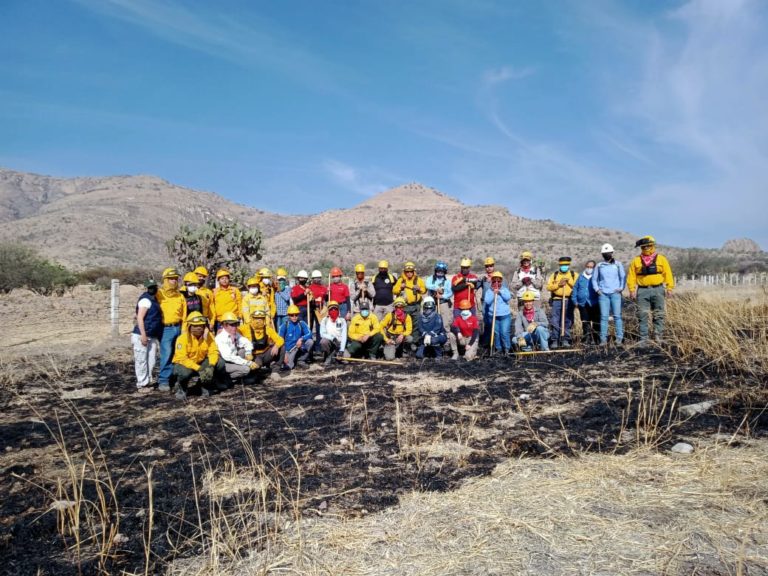 En Aguascalientes, capacitan a guardabosques de la SSMAA en manejo del fuego