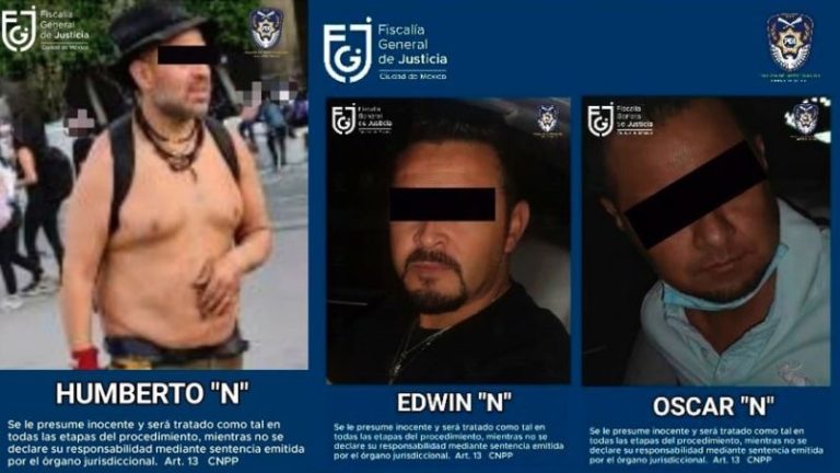 Hay cuatro hombres detenidos tras marcha del 8M; dos son escoltas: FGJCDMX