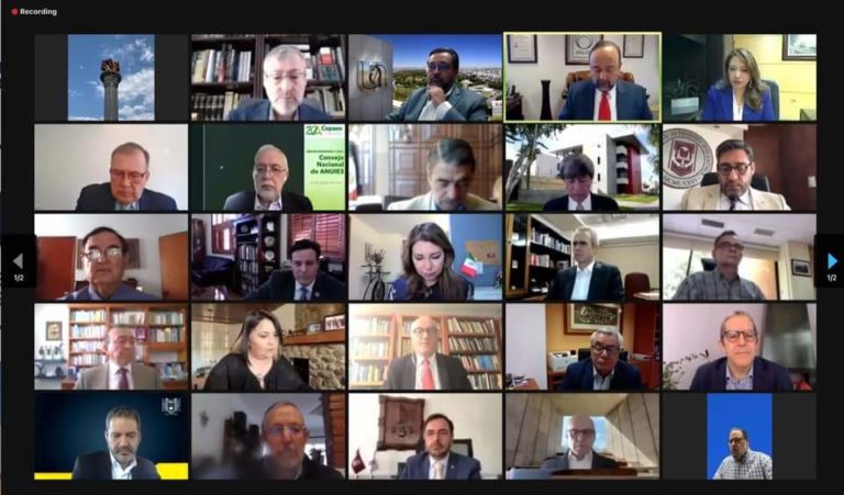 Presenta rector de la UAA Plan de trabajo del Consejo Centro Occidente de Anuies