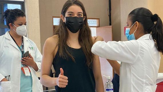 Vacunan a deportistas mexicanos que acudirán a los Juegos Olímpicos de Tokio