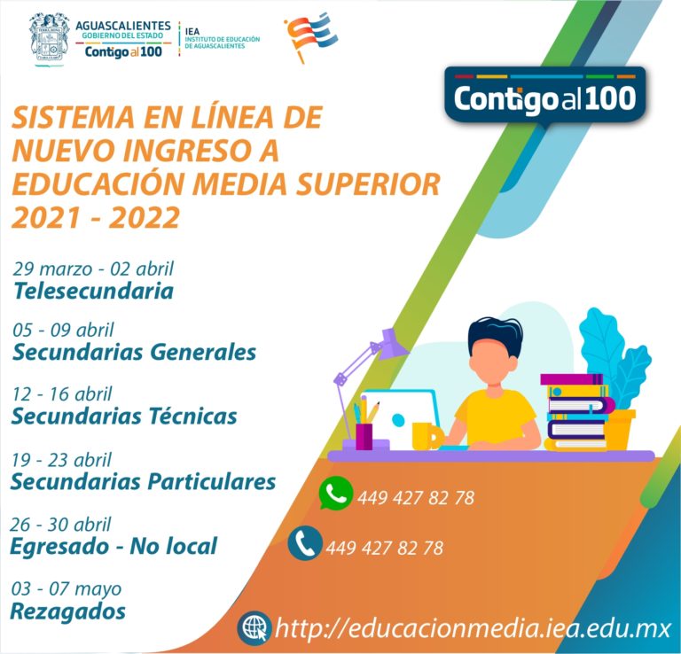 Hoy inicia el registro para nuevo ingreso a bachillerato ciclo 2020-2022 en Aguascalientes