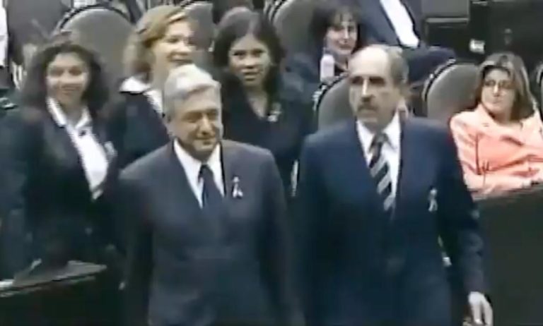 AMLO recuerda desafuero para sacarlo de la contienda electoral en 2006