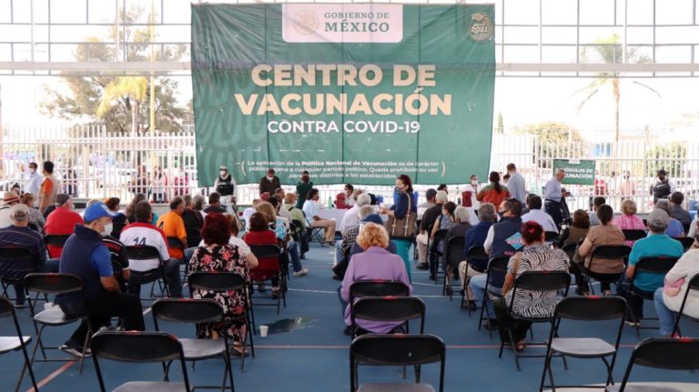 Unidad Deportiva Rodolfo Reyna Soto fue punto de vacunación contra covid-19