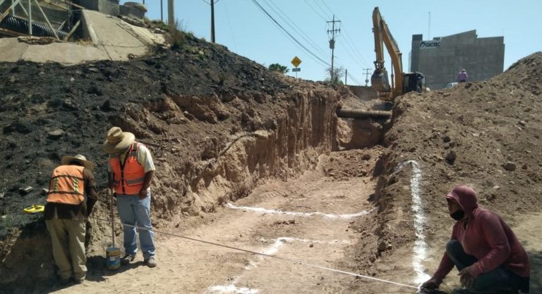 Ccapama lleva a cabo cierre parcial en Av. Guadalupe González de Aguascalientes
