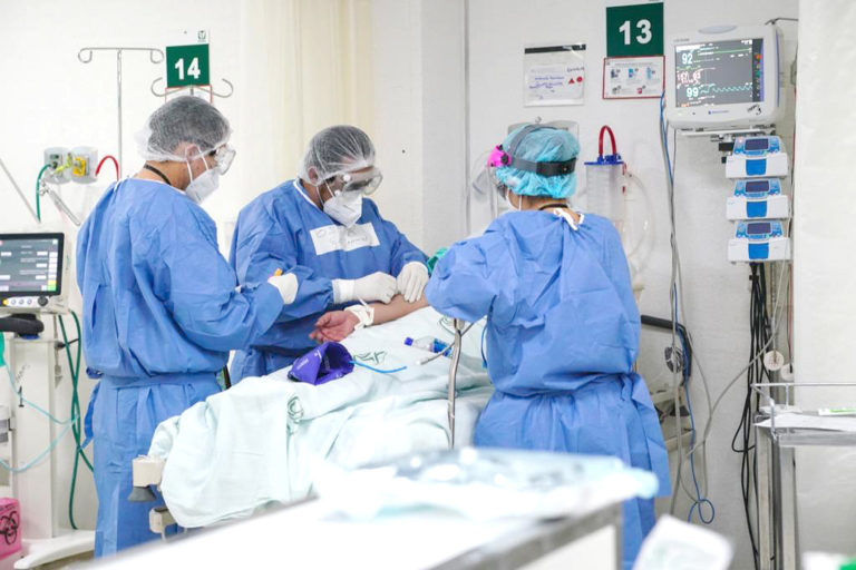 La tercera parte de los enfermos de covid-19 en Aguascalientes están hospitalizados