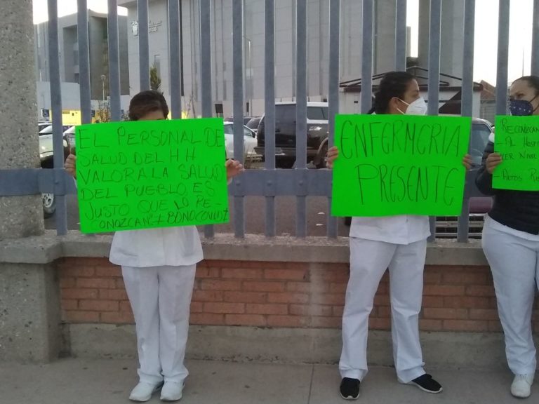 Hay voluntad, pero no presupuesto para gestionar un “bono covid-19” a trabajadores del Hospital Hidalgo en Aguascalientes