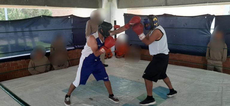 Se realizaron competencias deportivas de box en los Ceresos Aguascalientes y El Llano