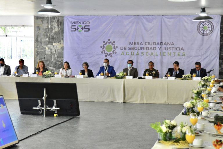 Municipio de Aguascalientes participa en la Mesa Ciudadana de Seguridad y Justicia
