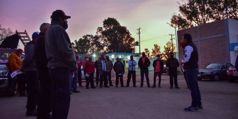 Visitó Leonardo Montañez gasera San Marcos