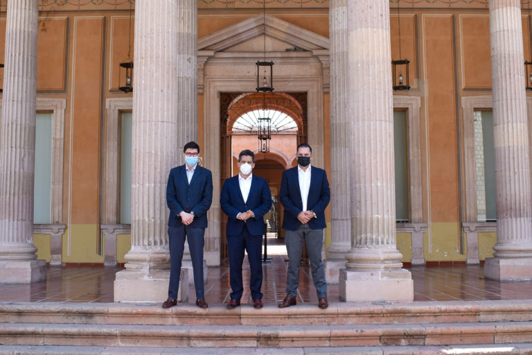 Titular de la Sedrae se reunió con el embajador de México en Alemania