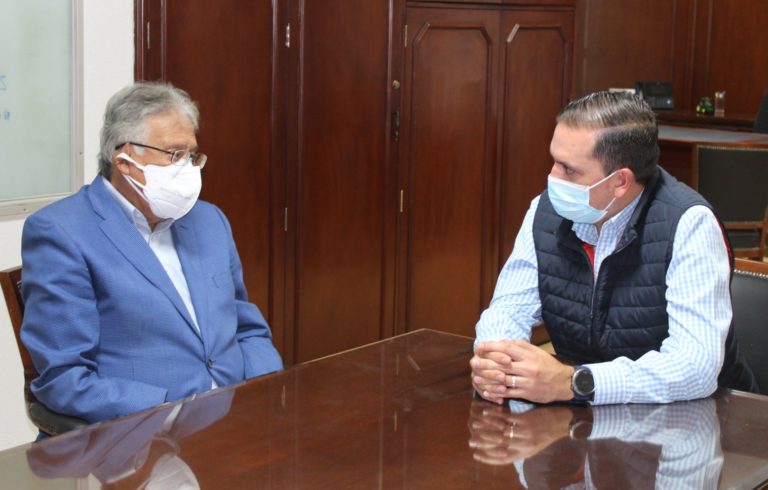 Titular de Sedrae se reunió con gerente del Programa de Abasto Social Aguascalientes
