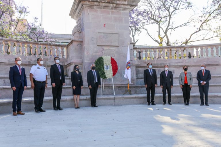 Conmemoran el 157º Aniversario Luctuoso de José María Chávez en Aguascalientes