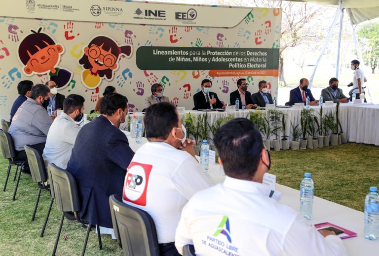 Partidos políticos respetarán derechos de niñas, niños y adolescentes en proceso electoral