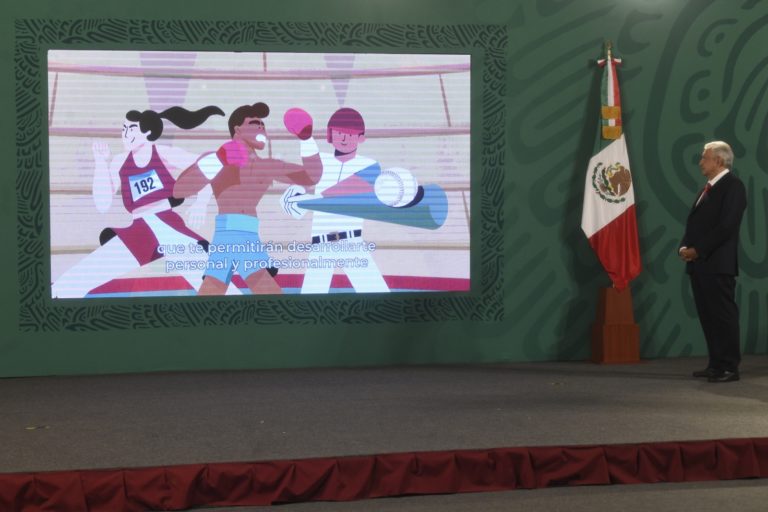 AMLO anuncia carrera técnica para béisbol, boxeo, atletismo y fisioterapia
