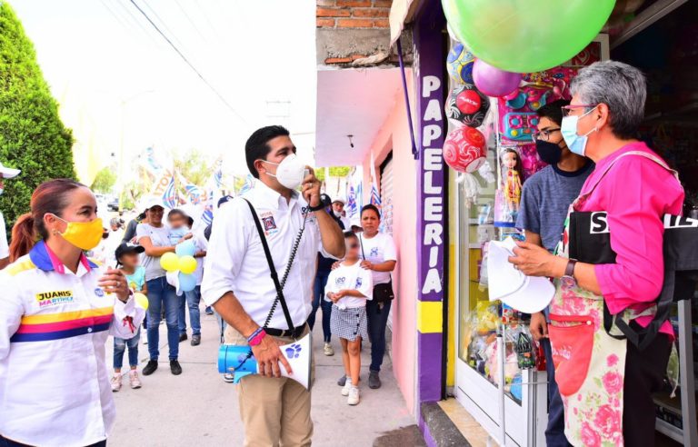 Leonardo Montañez destaca la creatividad de su campaña en Aguascalientes