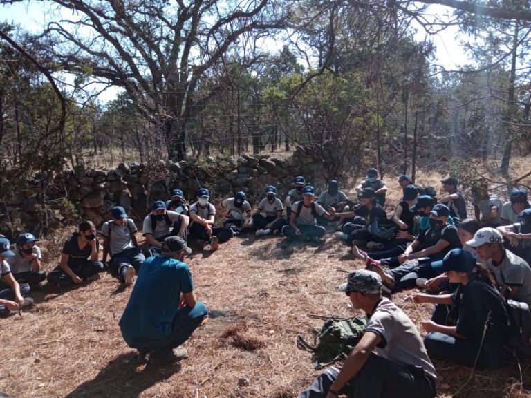 Colegio Militarizado participa en campamentos de capacitación sustentable y sostenible