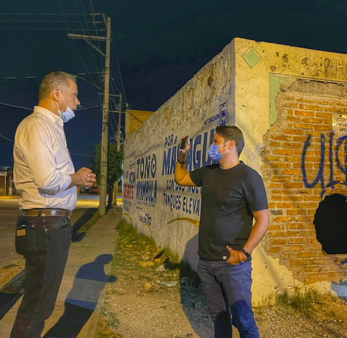 Muestra Antonio Arámbula realidad nocturna de Jesús María y plantea continuar acciones