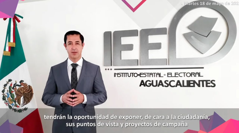 Candidaturas por la alcaldía de Calvillo participan en debate del IEE en Aguascalientes