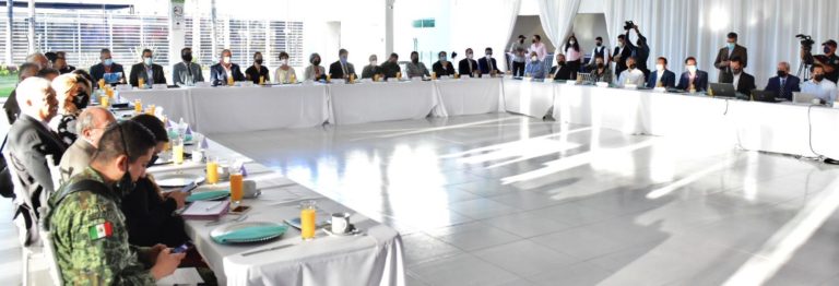 Alcaldesa de Aguascalientes participó en la Mesa de Seguridad Ciudadana y Justicia del estado