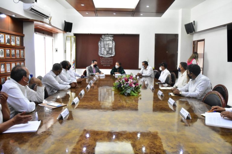 Alcaldesa de Aguascalientes se reunió con líderes sindicales del estado